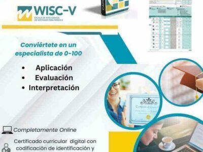 Curso intensivo: WISC-V Escala Wechsler de Inteligencia para Niño