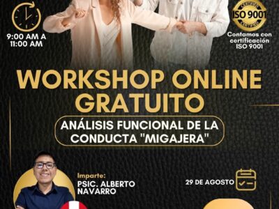Análisis Funcional de la Conducta “Migajera”