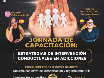 Jornada de Capacitación: Estrategias de intervención conductuales en adicciones.