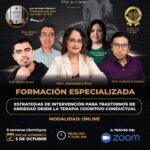 Programa de formación Especializada: Estrategías de Intervención para trastornos de ansiedad desde la Terapia Cognitivo-Conductual.
