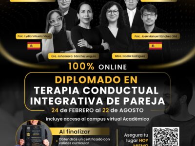 🎄Diplomado en Terapia  Conductual Integrativa de Pareja🎁