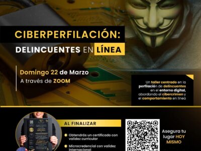 🔍 Curso-Taller online-❝Análisis criminológico de la Ciberdelincuencia: evolución, perfilación y prevención❞
