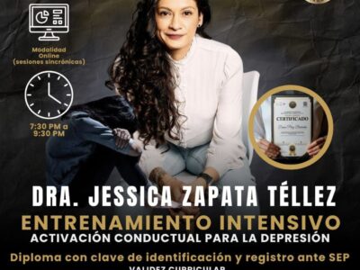 ENTRENAMIENTO ONLINE: ACTIVACIÓN CONDUCTUAL PARA LA DEPRESIÓN.