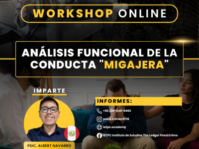 Workshop-Análisis Funcional de la Conducta «Migajera»