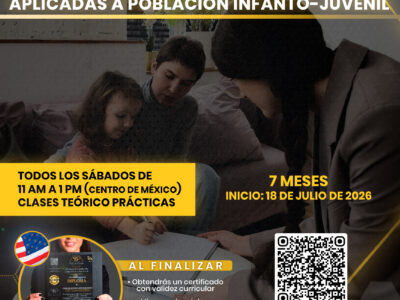 📘Diplomado en Terapias Conductuales-Contextuales Aplicadas a Población Infanto-Juvenil 🧩👦👧