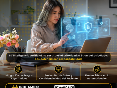 🌐Diplomado en Inteligencia Artificial Aplicada a la Psicoterapia: Innovación para la Práctica Clínica 💻📲