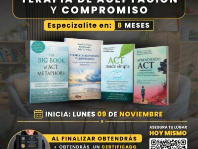 🟡⭐DIPLOMADO EN «TERAPIA DE ACEPTACIÓN Y COMPROMISO (ACT III)» 🟡⭐