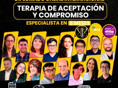 🟡⭐DIPLOMADO EN «TERAPIA DE ACEPTACIÓN Y COMPROMISO (ACT III)» 🟡⭐